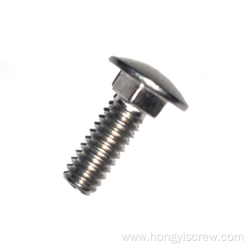 Hardened Fastenal Carriage Bolts Zinc Plated